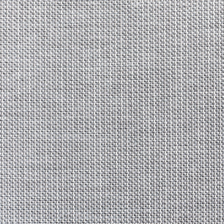 Textilene Patio Dining Chair Set of 2, Powder-coated Iron Frame, Gray