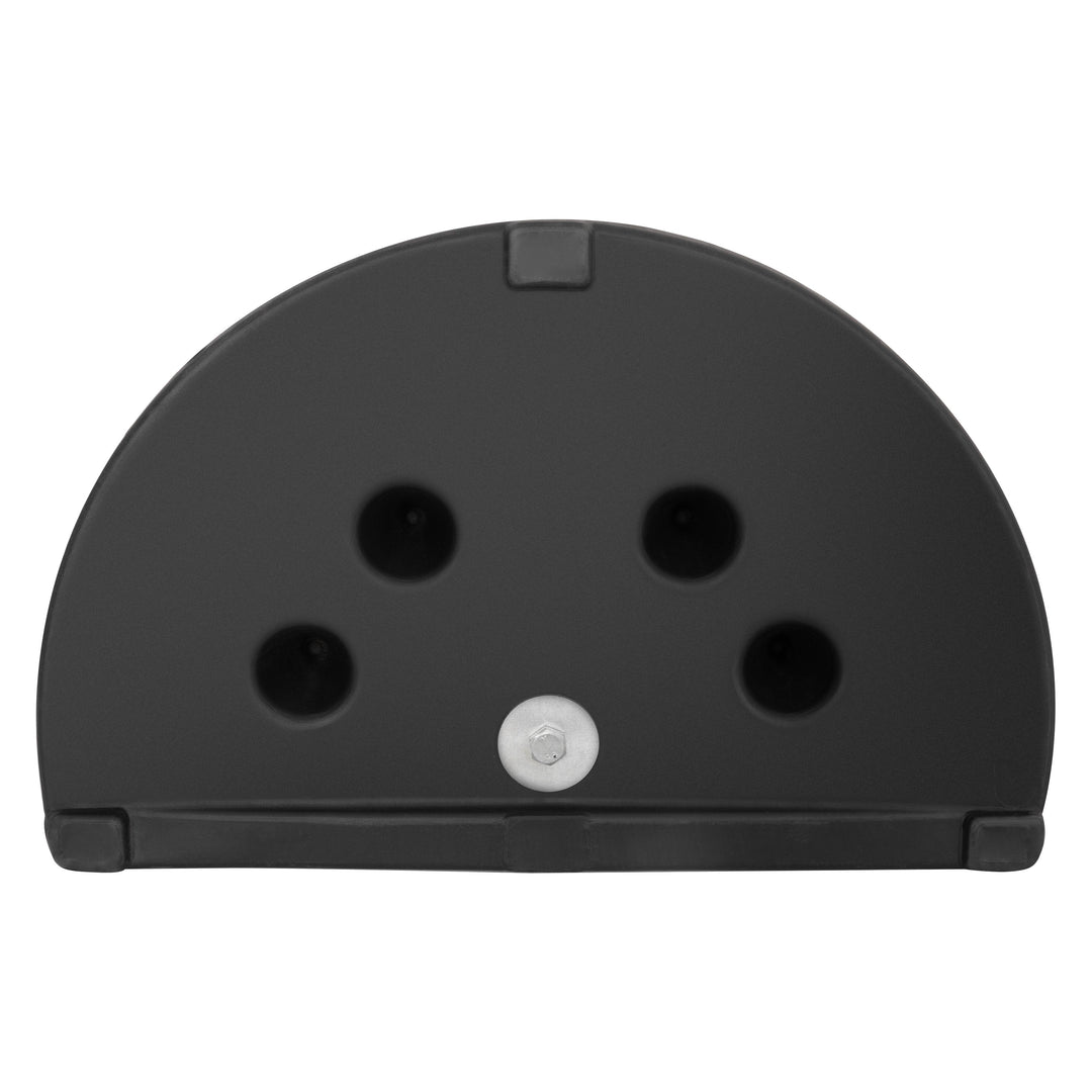 Patio Umbrella Base 17.7¡¯¡¯ Half Round Umbrella Stand for ¦Õ1.5¡¯¡¯-1.9¡¯¡¯ Poles, 20.9 LBS Heavy Duty Outdoor Umbrella Base Stand for Garden, Backyard, Poolside, Black