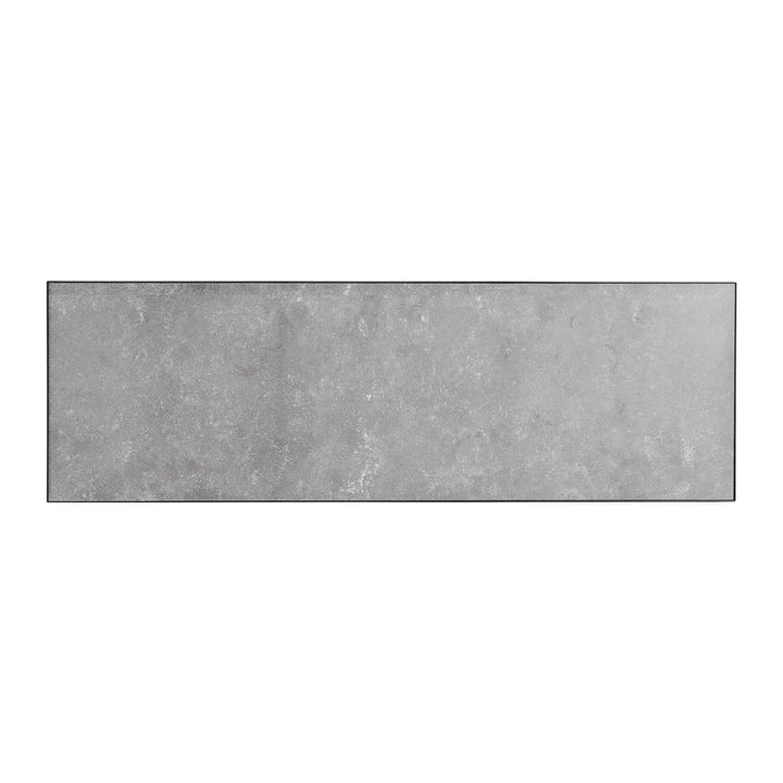 Outdoor Textilene Bar Set with Powder-Coated Iron Frame, Gray