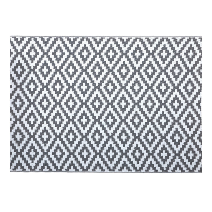 Outdoor Reversible Mats Rectangle Area Rugs, Plastic Straw Rug, Large Floor Mat and Rug for Outdoors, RV, Patio, Backyard, Deck, Picnic, Beach, Trailer, Camping