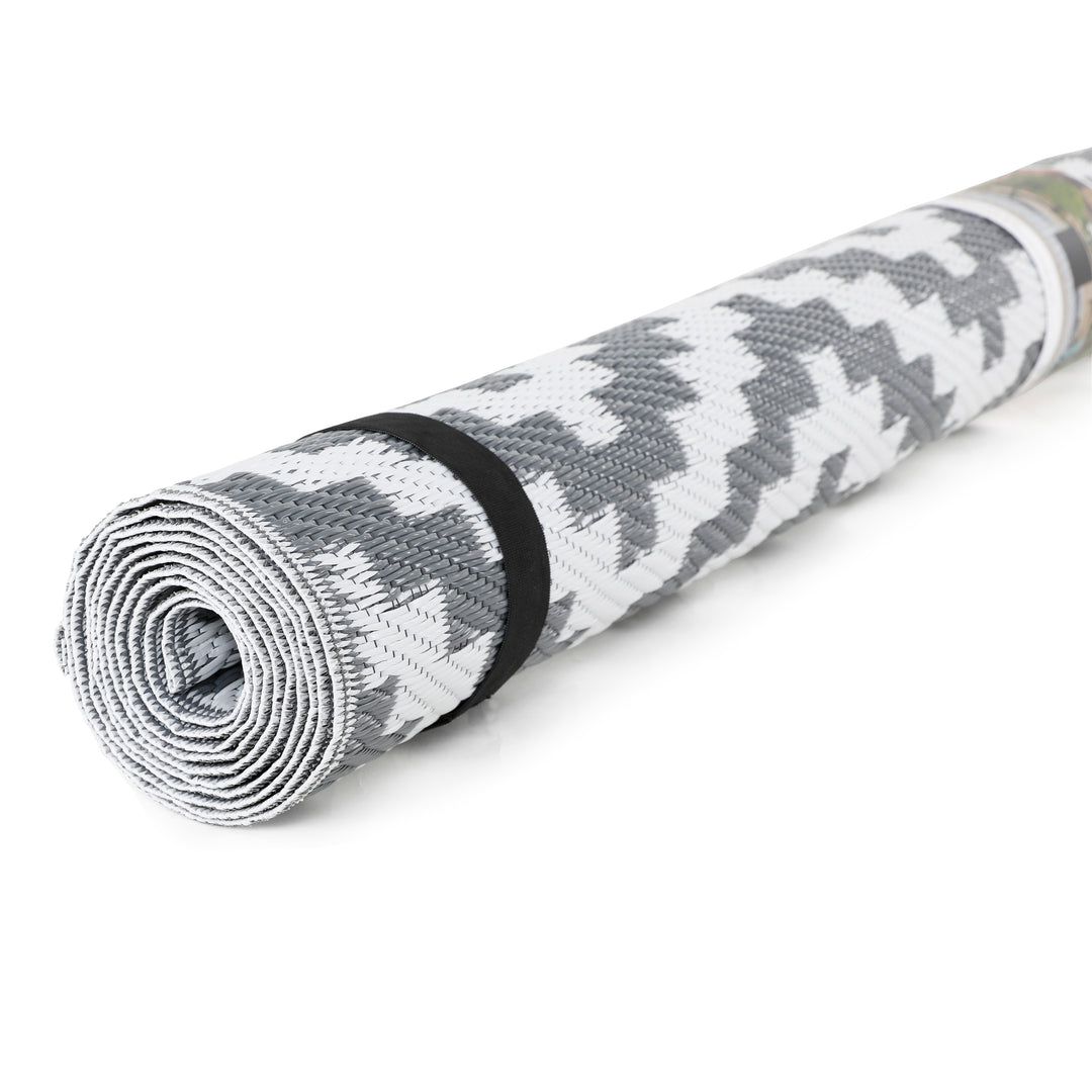 Outdoor Reversible Mats Rectangle Area Rugs, Plastic Straw Rug, Large Floor Mat and Rug for Outdoors, RV, Patio, Backyard, Deck, Picnic, Beach, Trailer, Camping