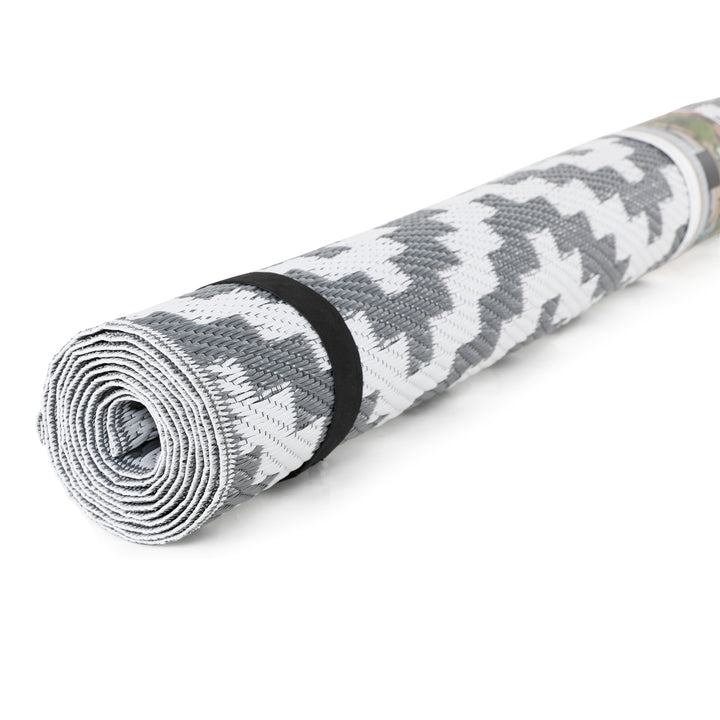 Outdoor Reversible Mats Rectangle Area Rugs, Plastic Straw Rug, Large Floor Mat and Rug for Outdoors, RV, Patio, Backyard, Deck, Picnic, Beach, Trailer, Camping