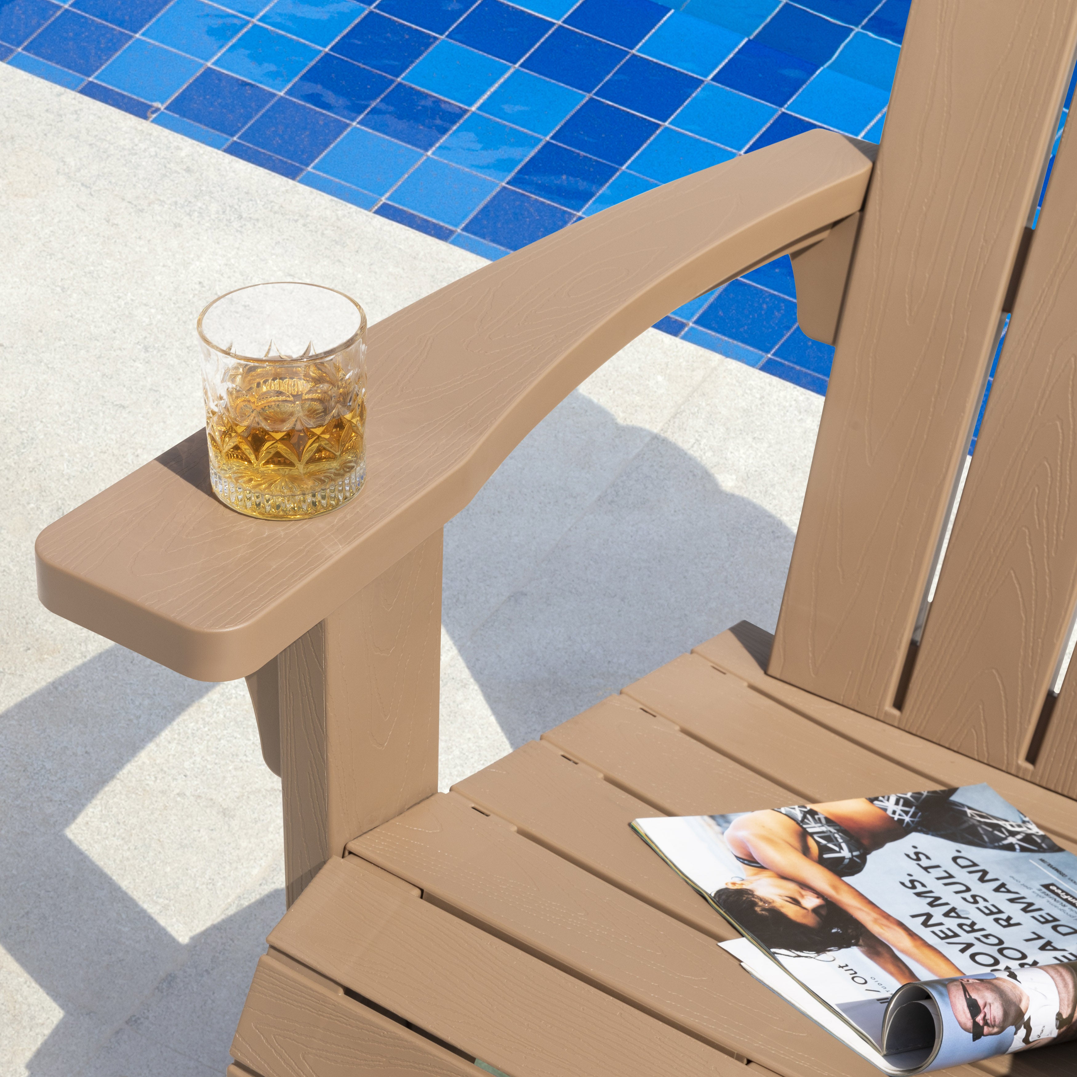Folding Adirondack Chair, Plastic Fire Pit Chairs, Patio Chair