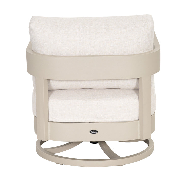 Patio Time Outdoor Aluminum Swivel Patio Chair Set of 2