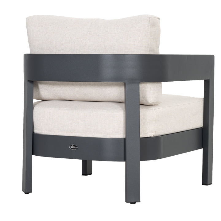 Patio Time Outdoor Aluminum Patio Chair Set of 2