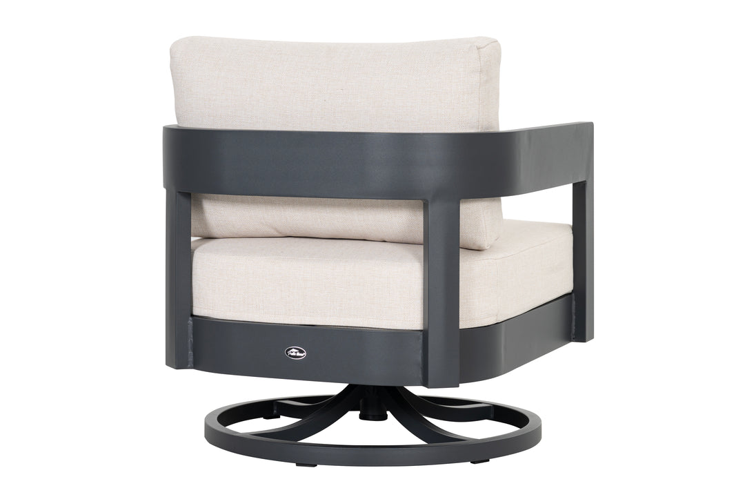 Patio Time 4-Piece Aluminum Outdoor Conversation Set