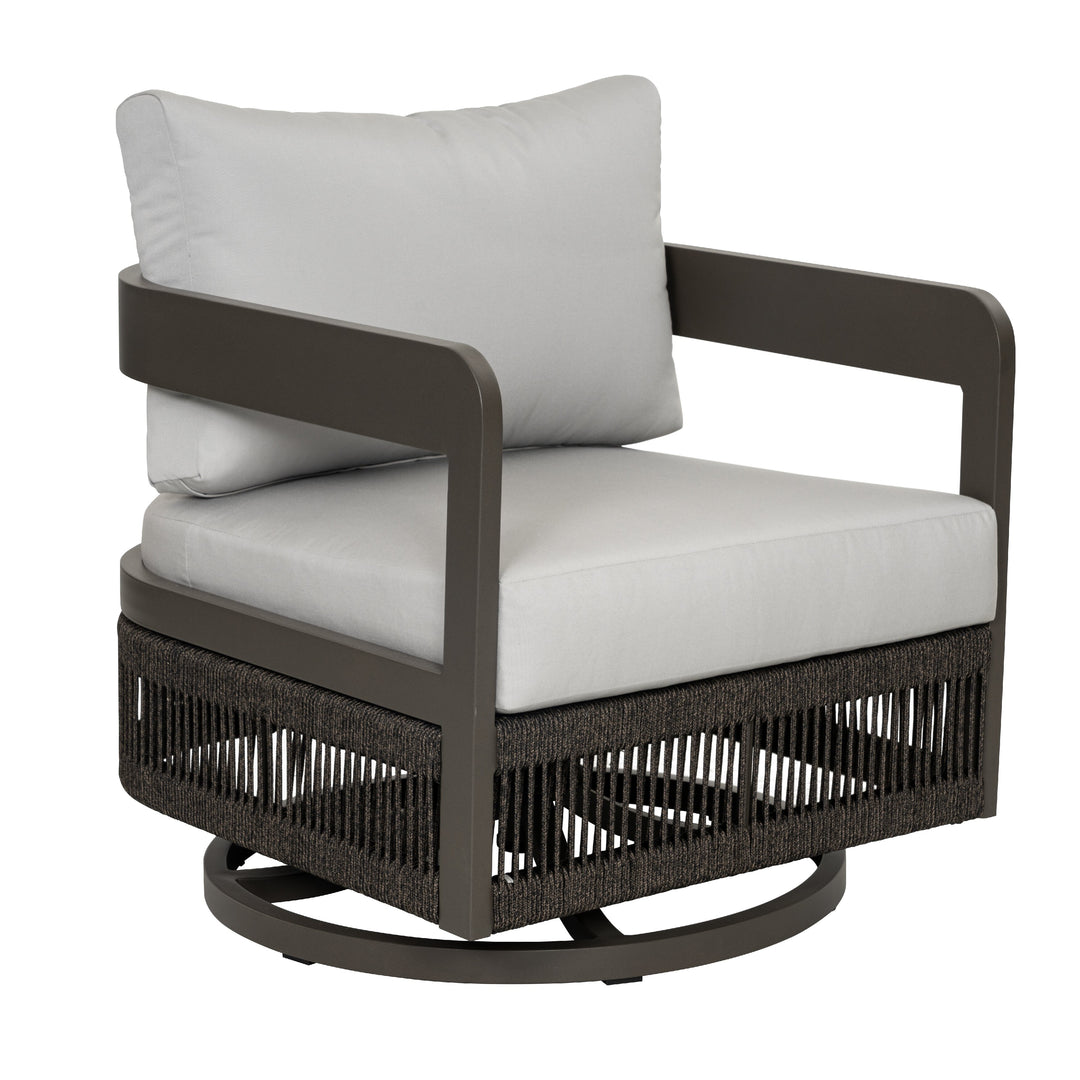 Patio Time 4-Piece Aluminum Outdoor Conversation Set