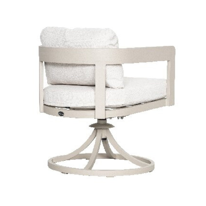 Patio Time Outdoor Aluminum Swivel Dining Chair Set of 2