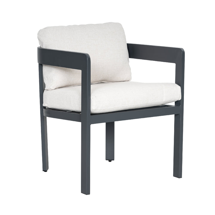 Patio Time Outdoor Aluminum Dining Chair Set of 2