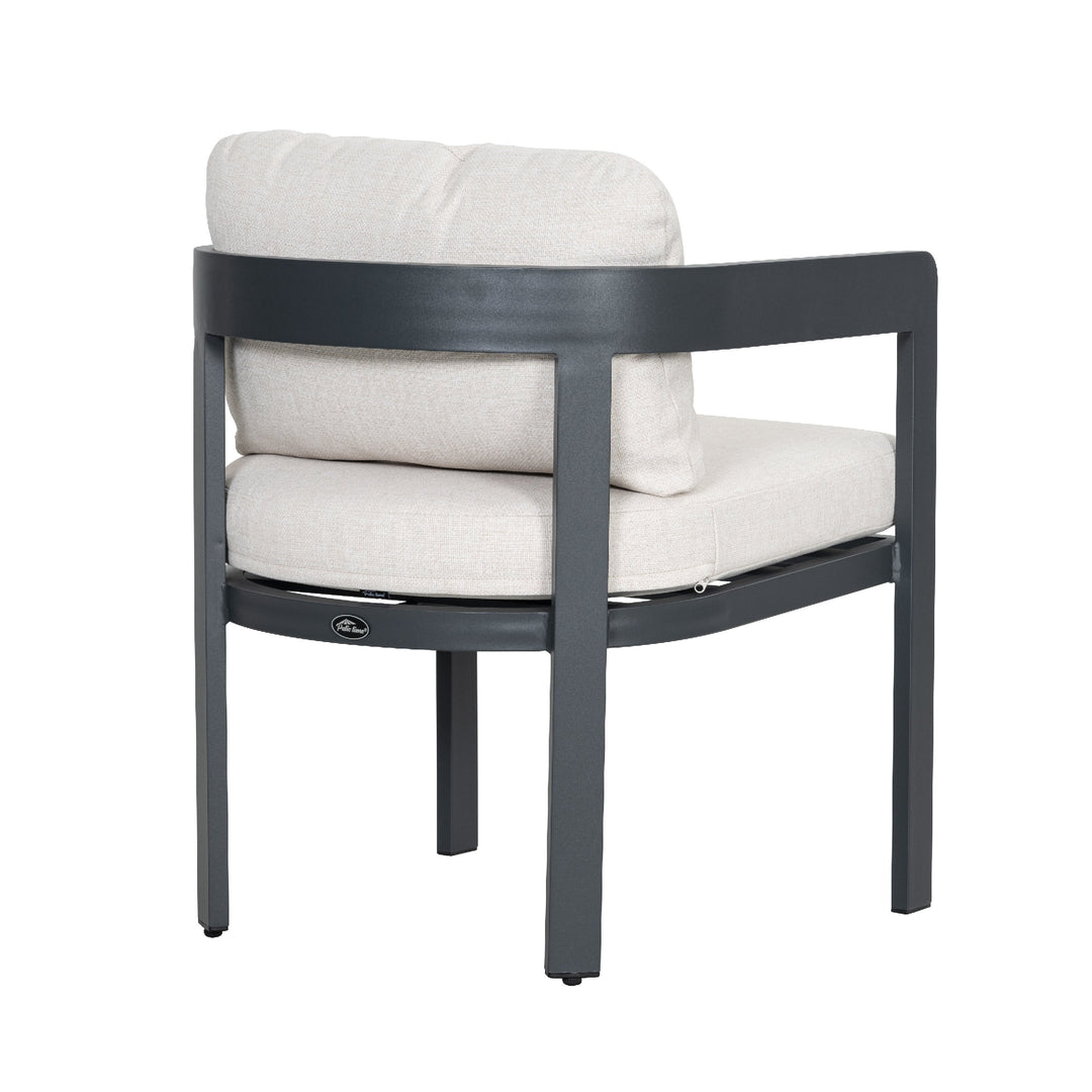 Patio Time Outdoor Aluminum Dining Chair Set of 2