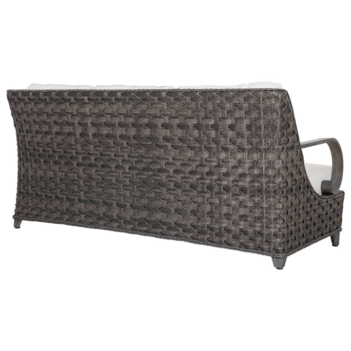 Patio Time 4-Piece Aluminum and Wicker Outdoor Conversation Set