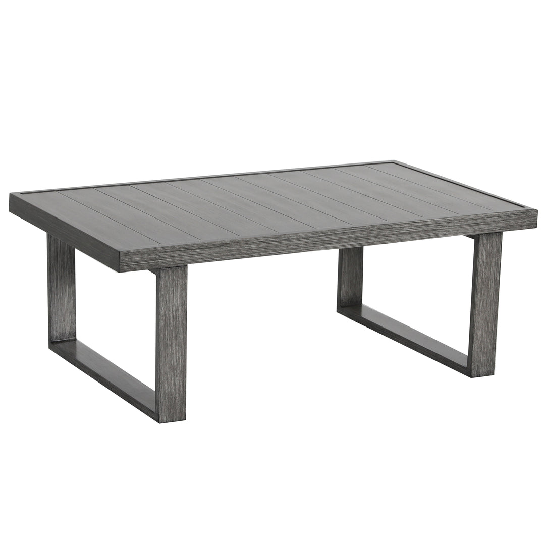 4-Piece Outdoor Aluminum Sectional Sofa Set