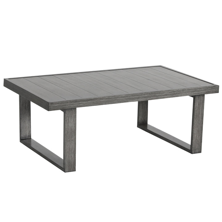 4-Piece Outdoor Aluminum Sectional Sofa Set
