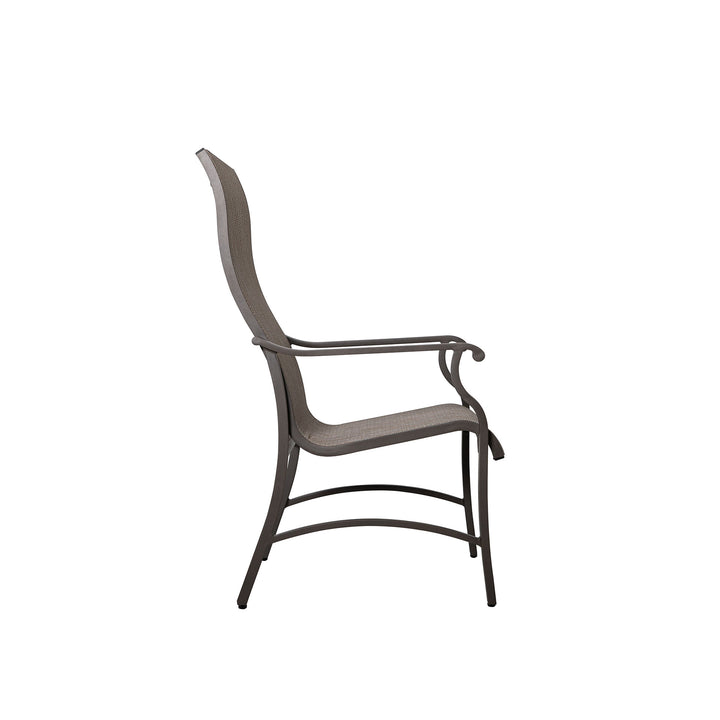 7-Piece All-Weather Outdoor Dining Set, Black and Brown