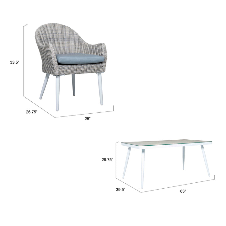 7-Piece Dining Table Set