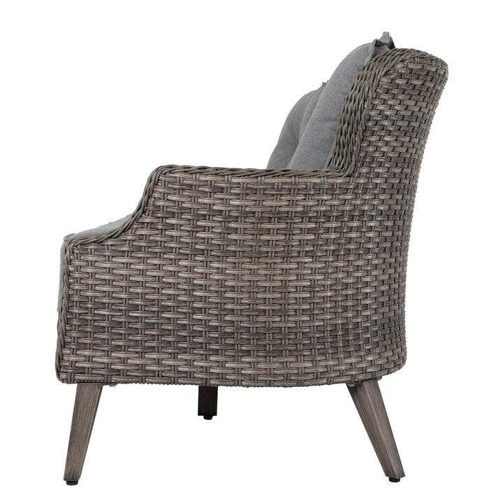 4-Piece Wicker Sofa Set
