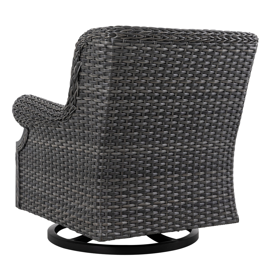 4-Piece Outdoor Aluminum Rattan Sofa Set