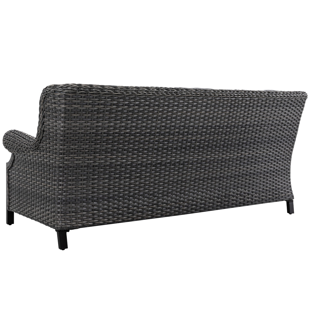 4-Piece Outdoor Aluminum Rattan Sofa Set