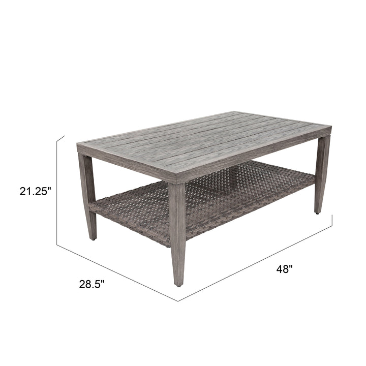 Rectangle Wicker Aluminum Gas Gray Fire Pit Table Kits with Swivel Chairs