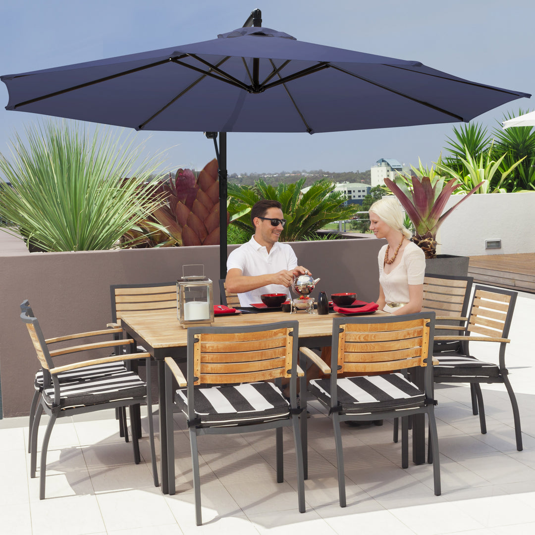 Nuu Garden 10' Sunshade Umbrella UU03 | polyster,aluminum, weather resistant Nuu Garden 10' Sunshade Umbrella UU03 | polyster,aluminum, weather resistant
