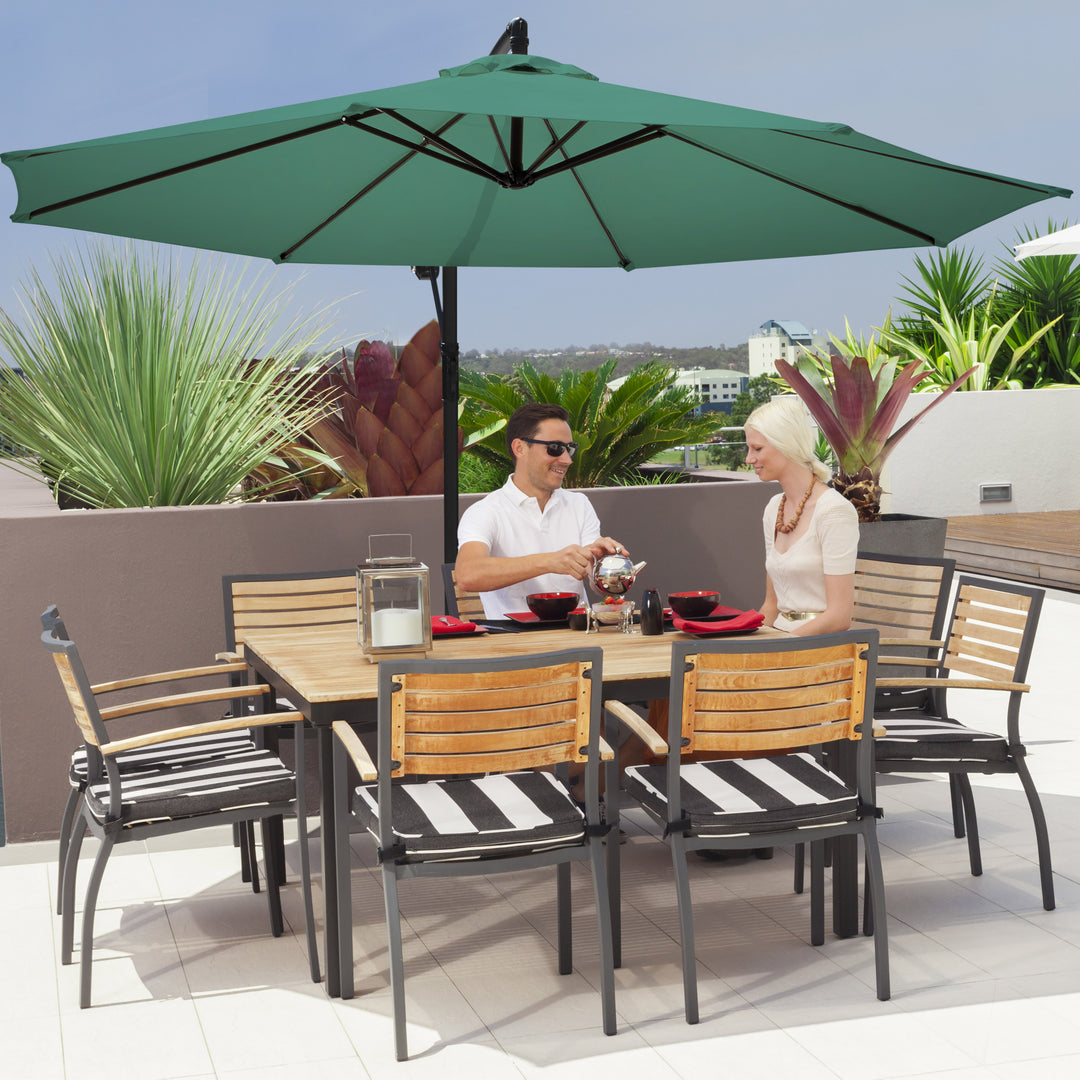 Nuu Garden 10' Sunshade Umbrella UU03 | polyster,aluminum, weather resistant Nuu Garden 10' Sunshade Umbrella UU03 | polyster,aluminum, weather resistant