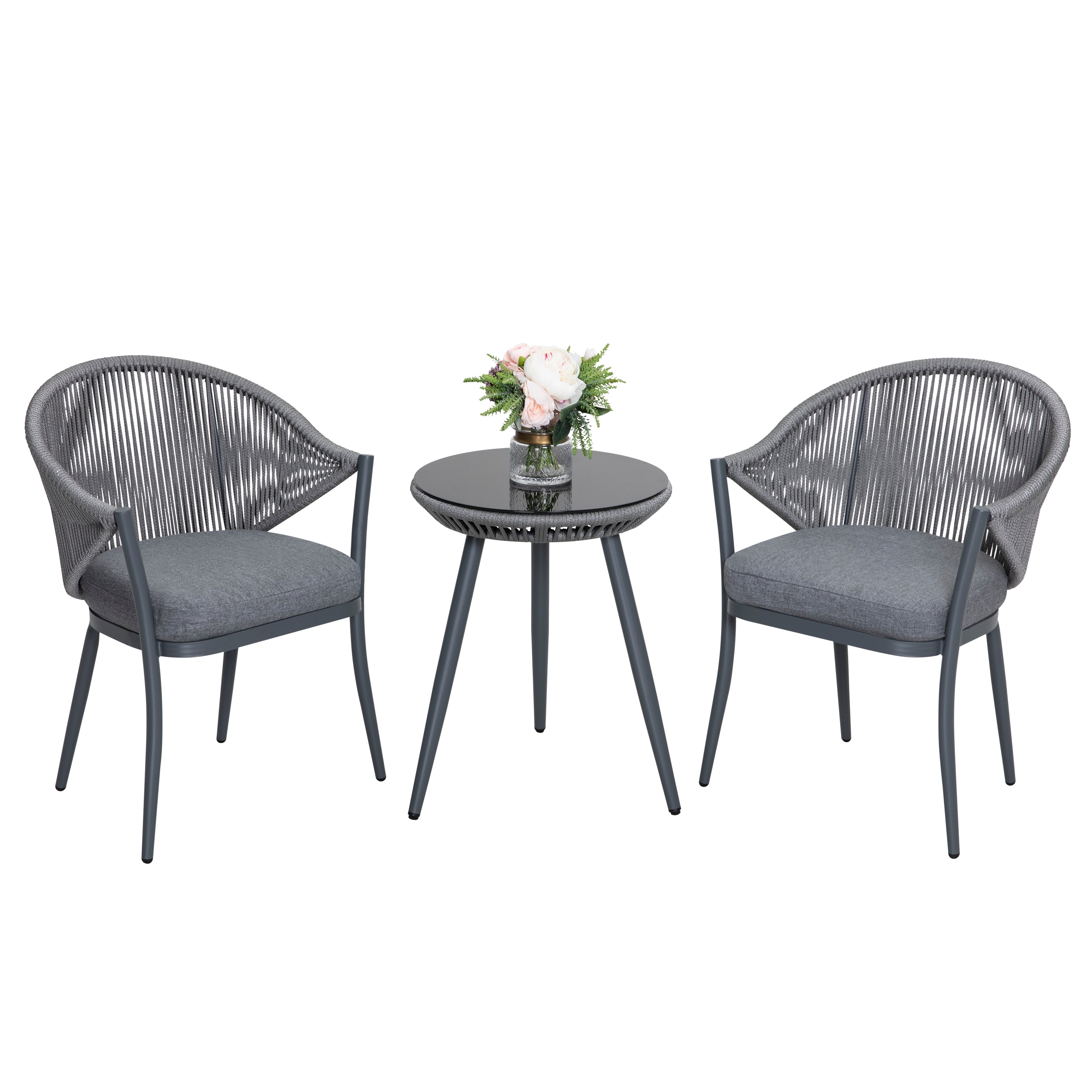 Small space conversation online patio sets