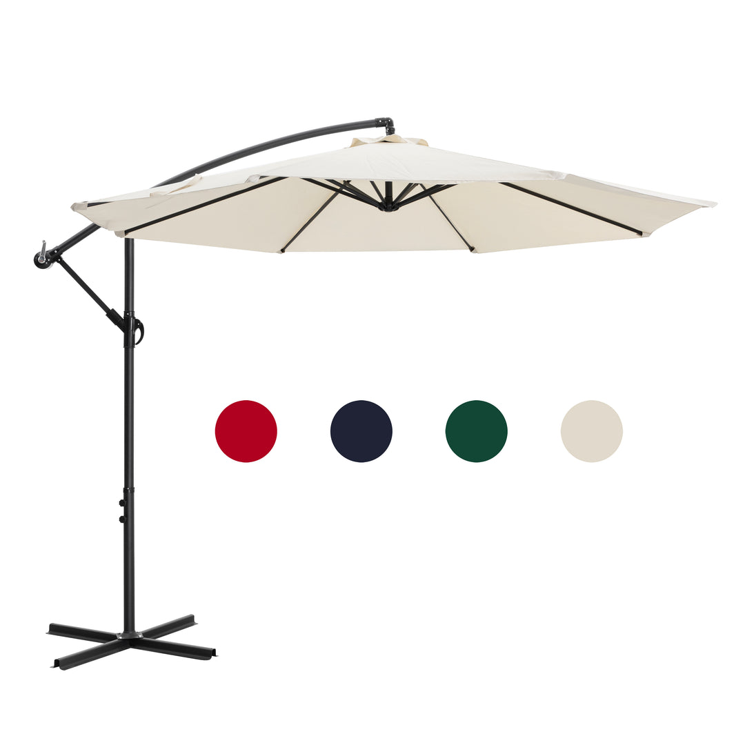 Nuu Garden 10' Sunshade Umbrella UU03 | polyster,aluminum, weather resistant Nuu Garden 10' Sunshade Umbrella UU03 | polyster,aluminum, weather resistant