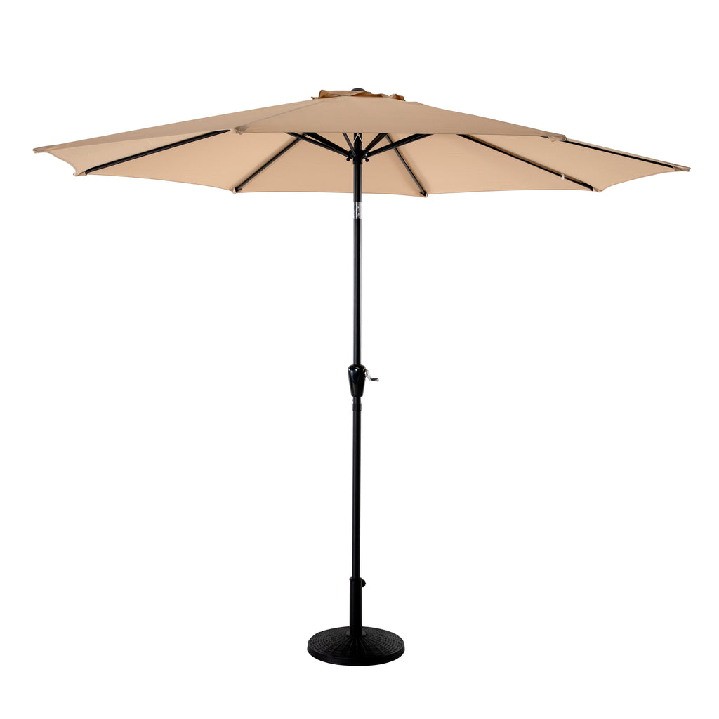 見杉宗則　My Garden Nuu Garden 10 ft outdoor aluminum umbrella UU01| beige, eight
