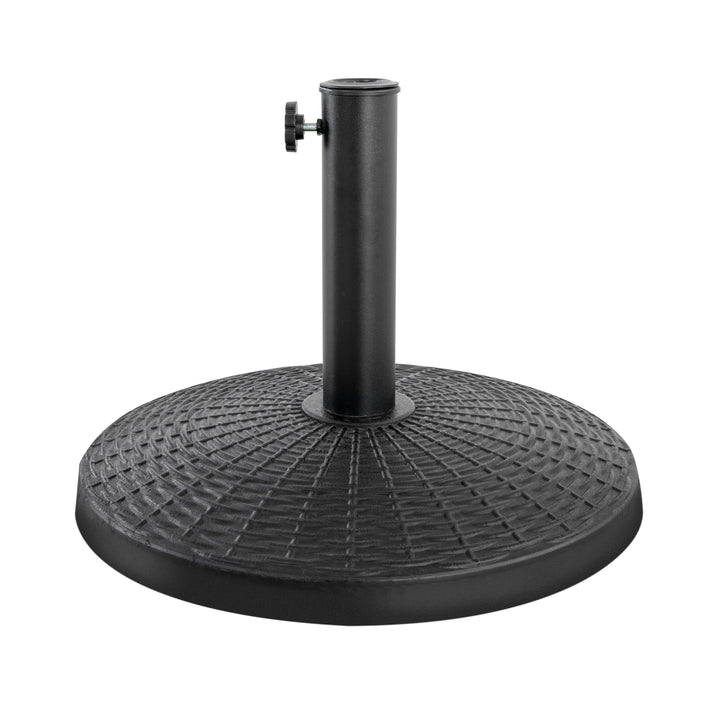 25 lbs Patio Umbrella Base Stand Heavy Duty Outdoor Umbrella Base Made from Rust Resistant Resin